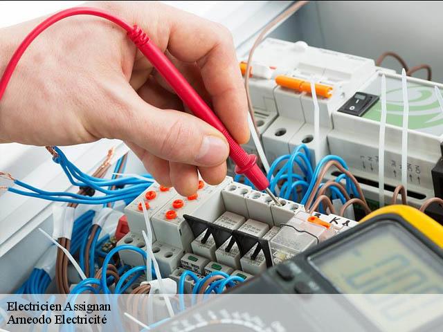 Electricien assignan-34360 Arneodo Electricité