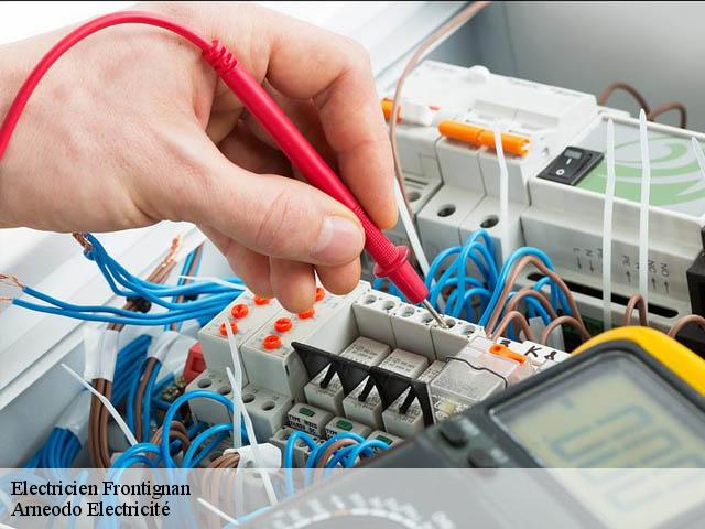 Electricien frontignan-34110 Arneodo Electricité