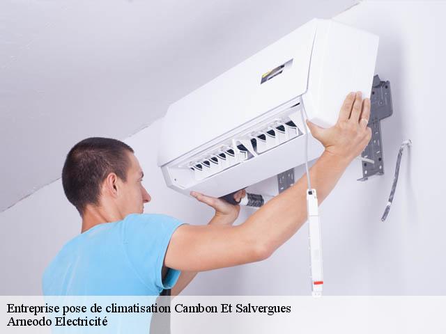 Entreprise pose de climatisation  cambon-et-salvergues-34330 Arneodo Electricité