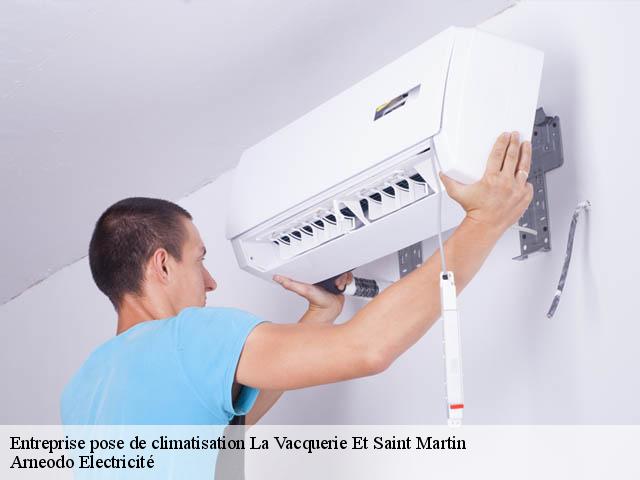 Entreprise pose de climatisation la-vacquerie-et-saint-martin-34520 Arneodo Electricité